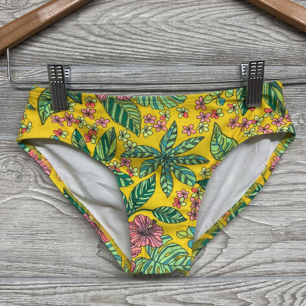 NEW 2 Pc LS Swimsuit Flowers 8