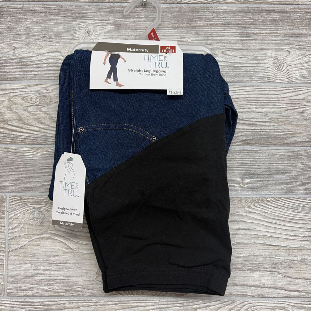 NEW Full Panel Straight Leg Jeggings Med