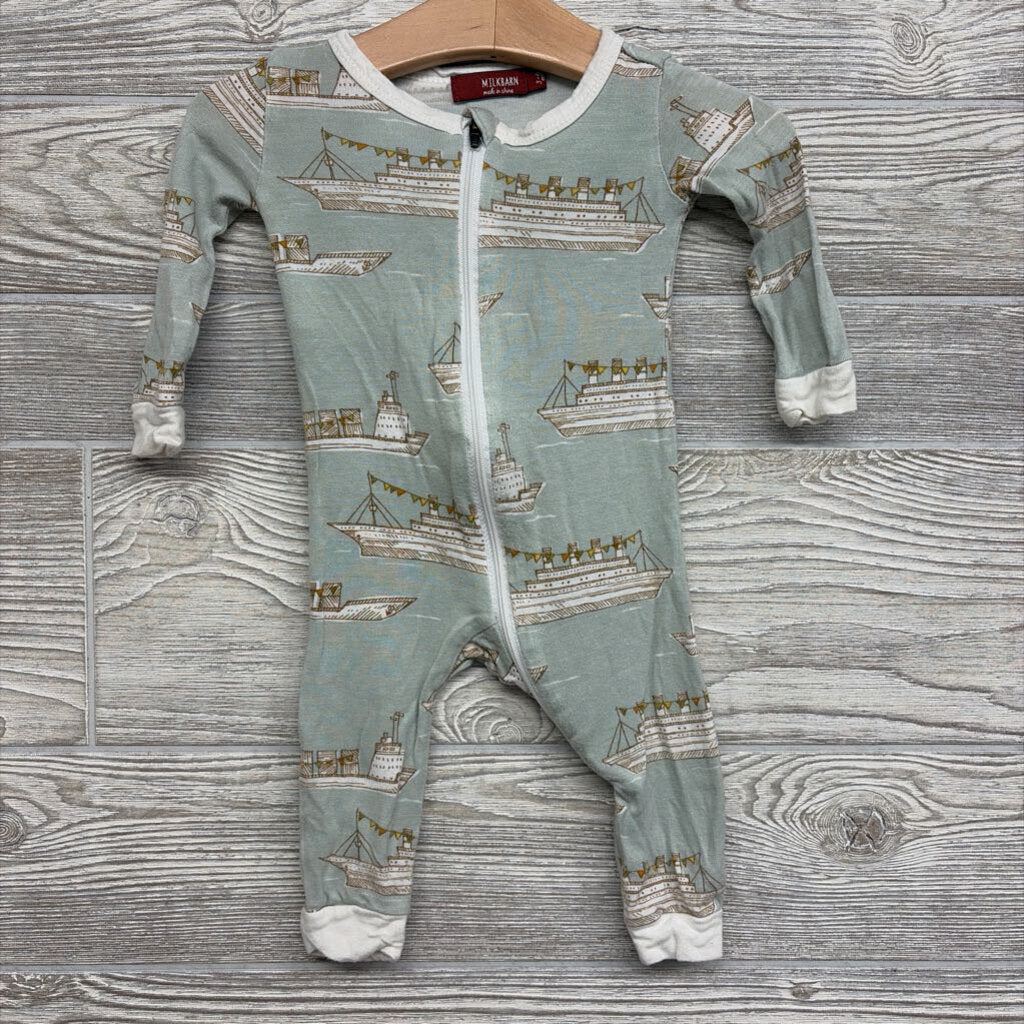 Bamboo Footless Sleeper Ships 3-6m