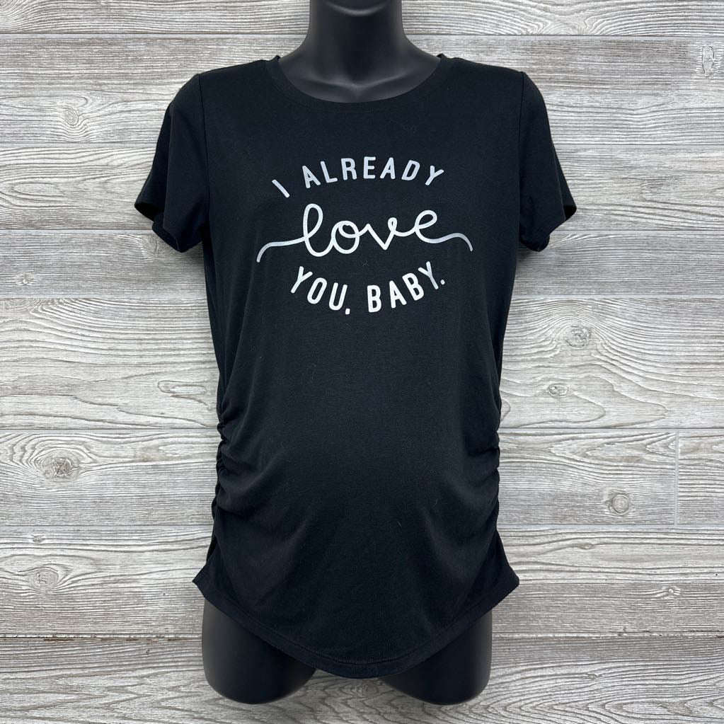 Ruched Shirt I Already Love You Medium