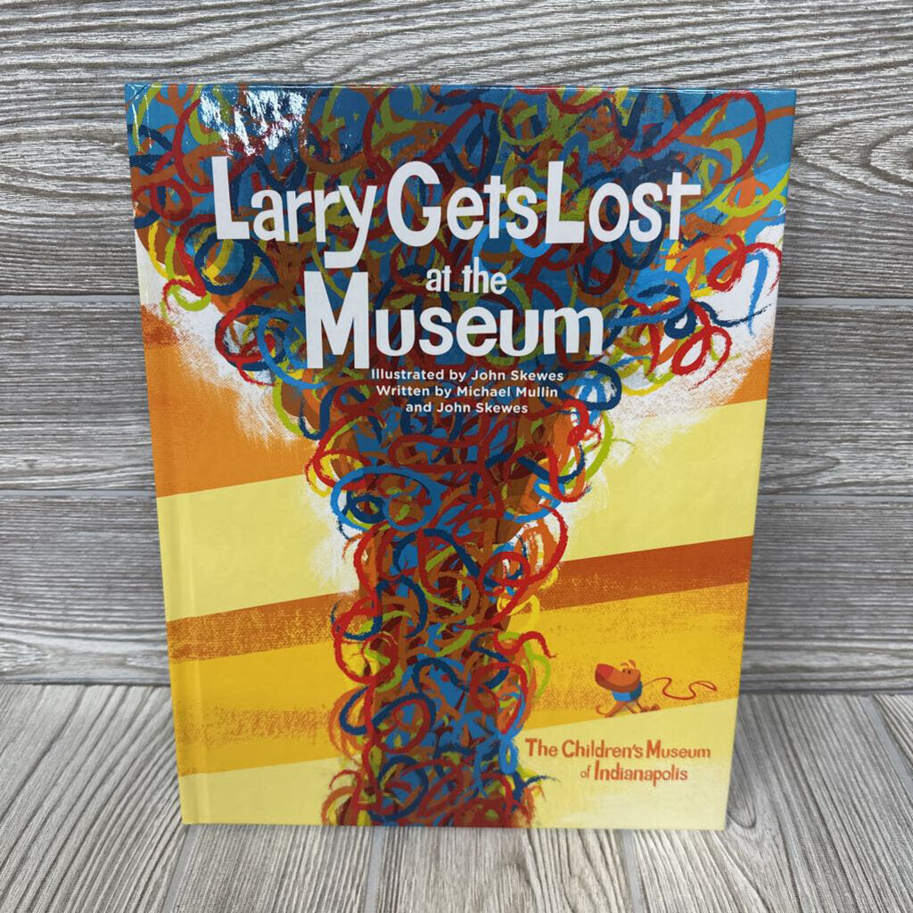 Larry Gets Lost At The Museum Hardcover Book