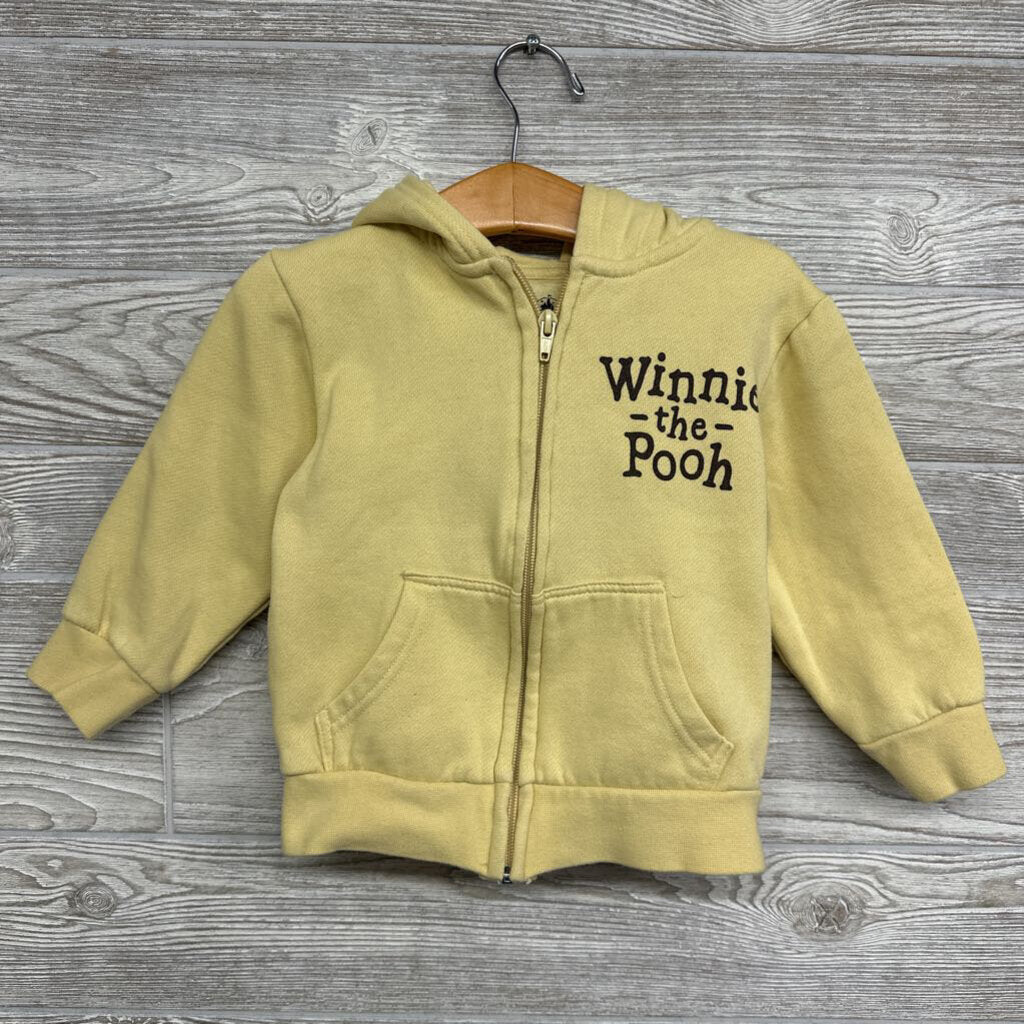 Full Zip Hoodie Winnie The Pooh 3t