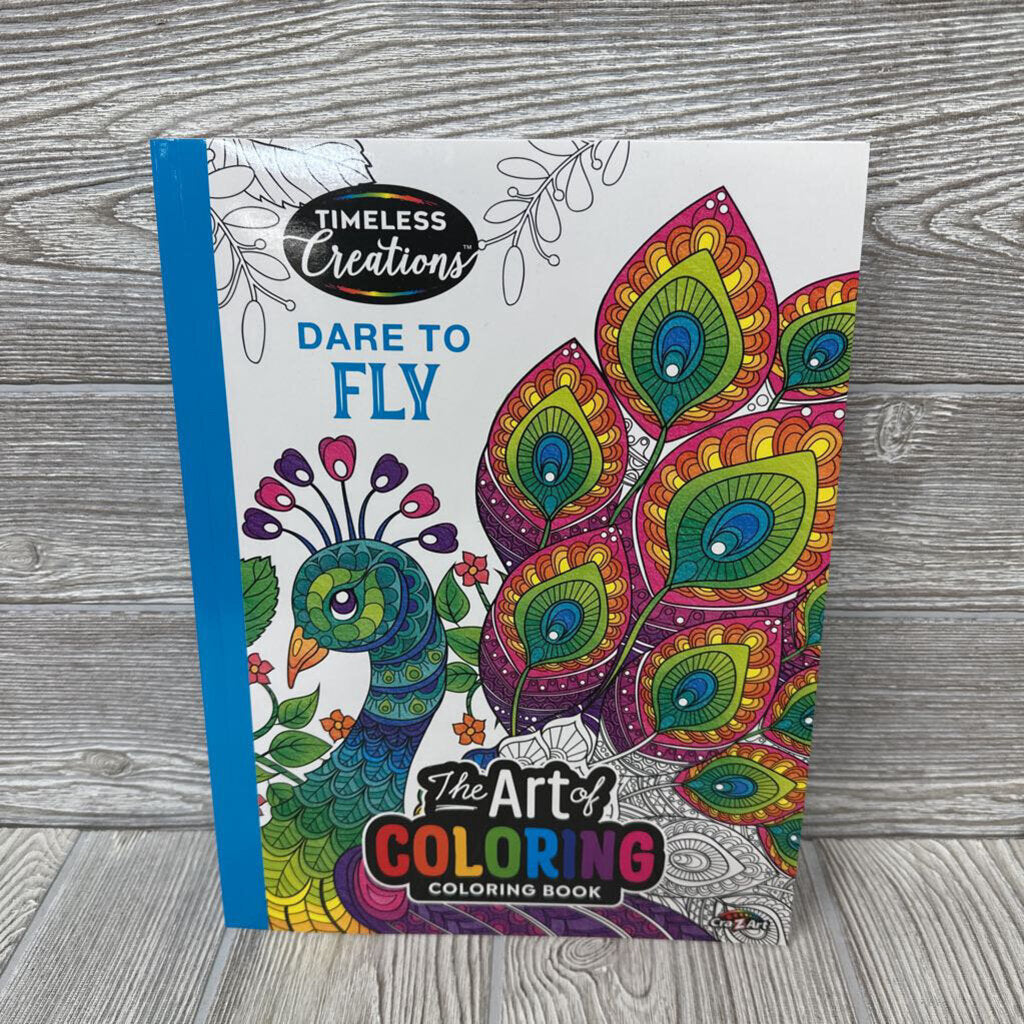 NEW Dare To Fly Coloring Book