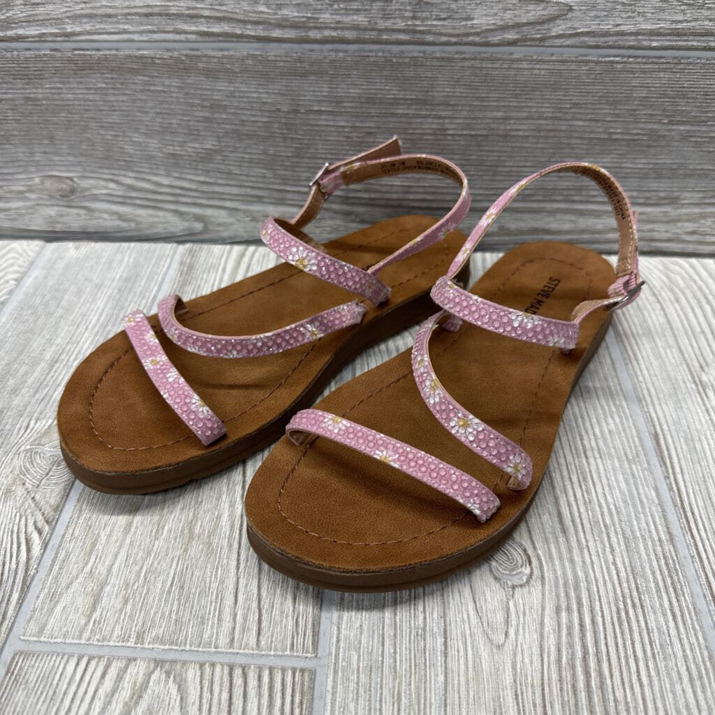 JPlum Flower Strap Sandals Sequins 2y