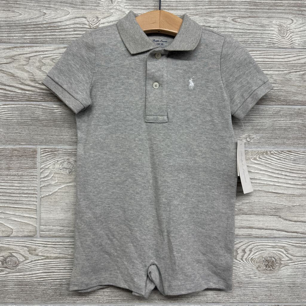 NEW Polo Shorty Romper 12m