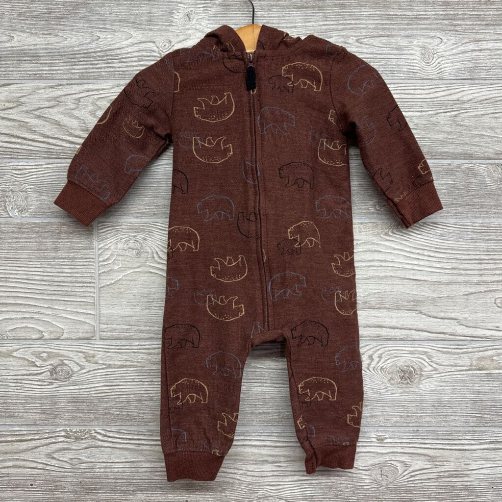 LS Coverall W/ Hood Bears 9m
