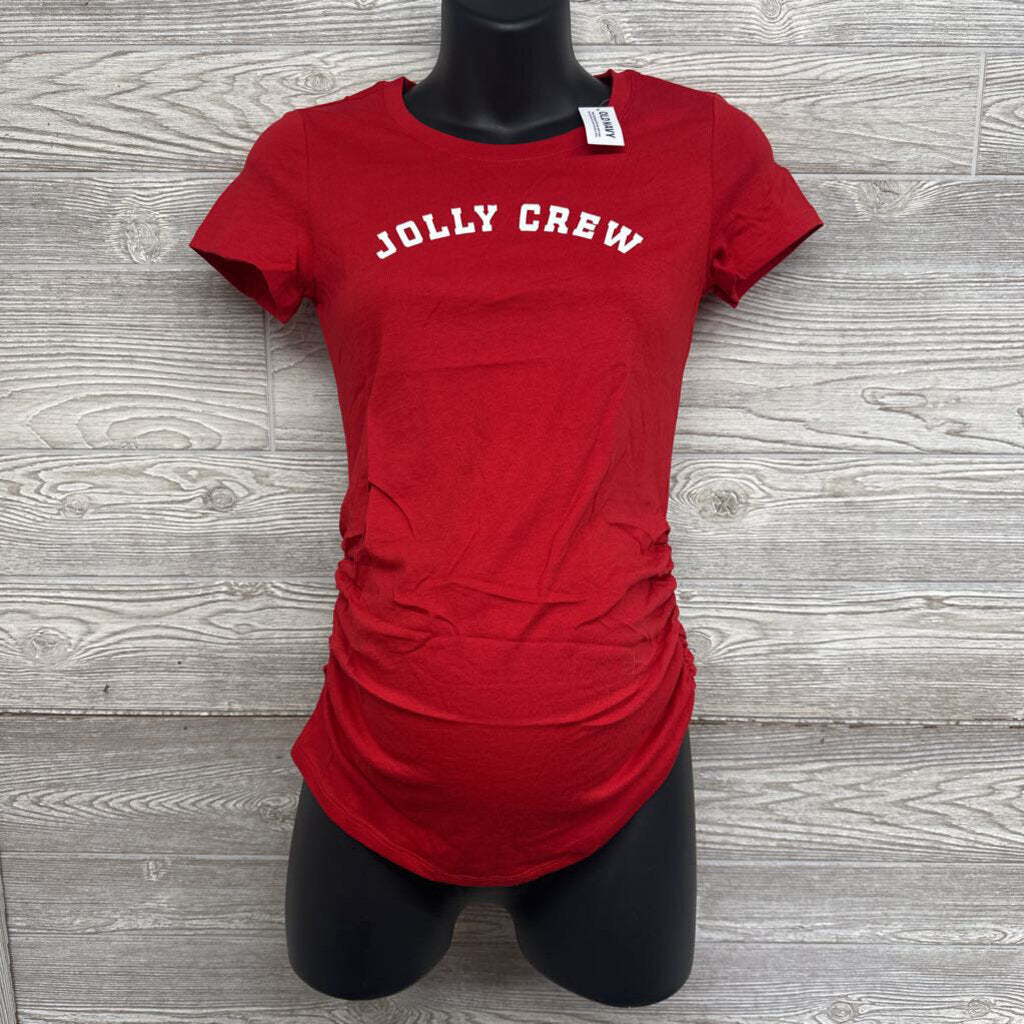 NEW Ruched Shirt Jolly Crew XS