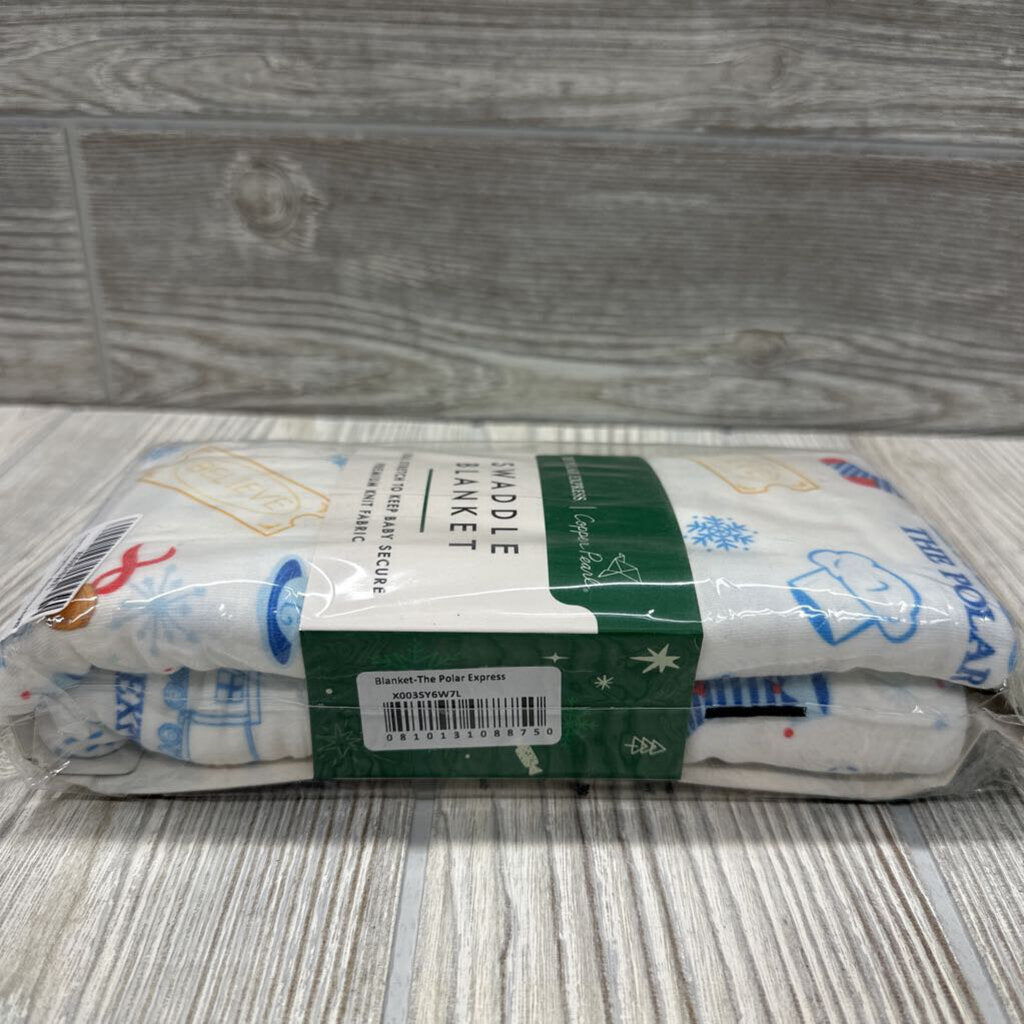 NEW Swaddle Blanket "The Polar Express"
