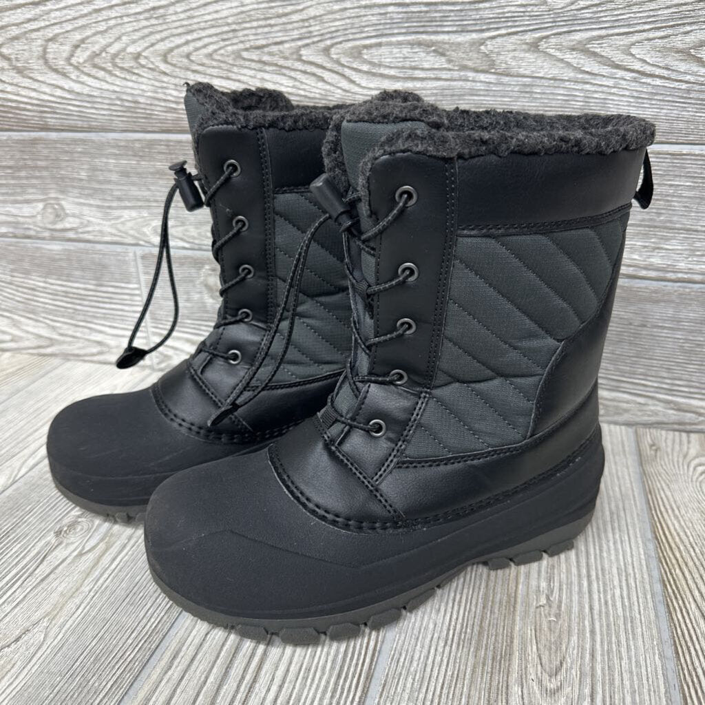 Skylar Toggle Lace Up Snow Boots 4y
