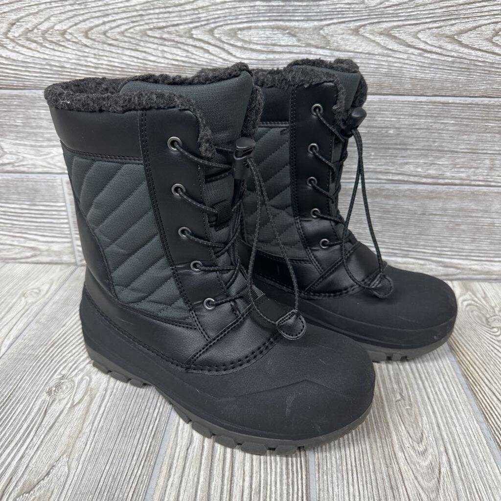 Skylar Toggle Lace Up Snow Boots 4y