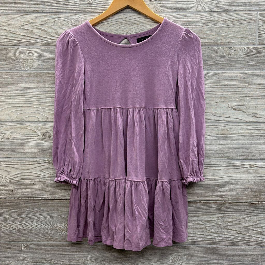 Tiered Bamboo LS Dress 10