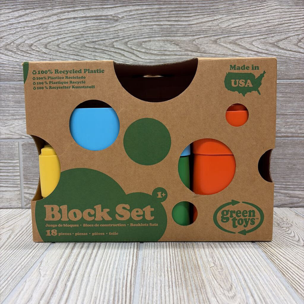 18 Pc Block Set
