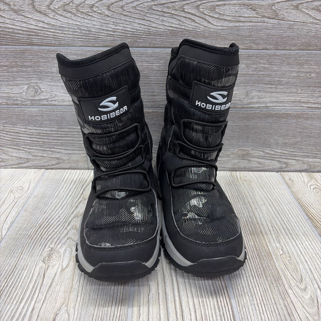 Camo Velcro Snow Boots 2y
