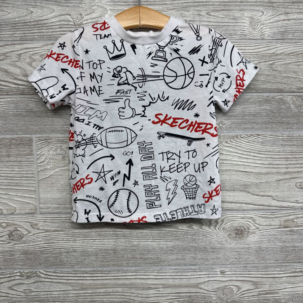 Shirt & Active Shorts Graffiti 2t