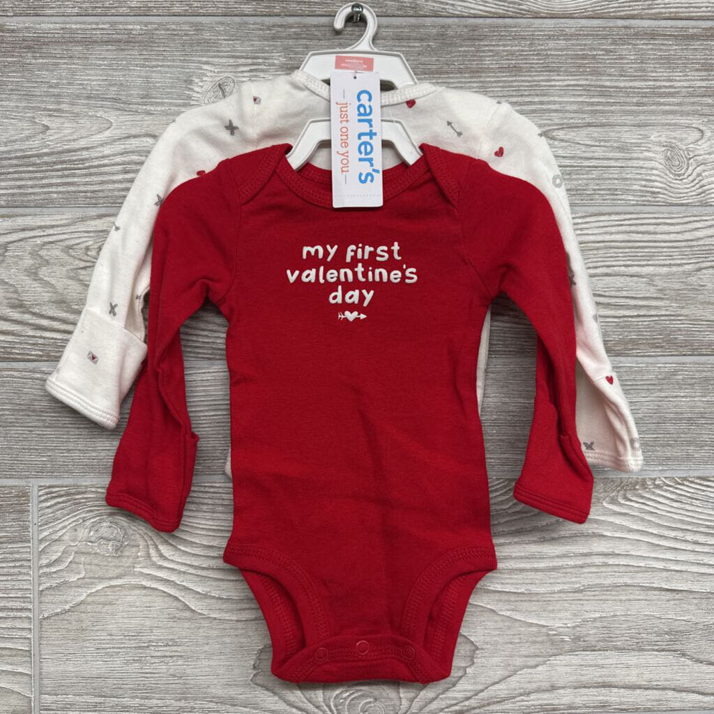 NEW 2 Pk LS Bodysuits nb
