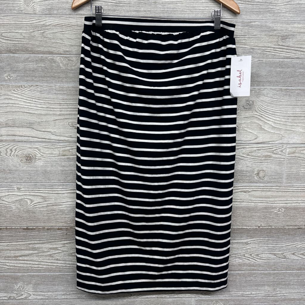 NEW Tube Midi Skirt Stripes XL