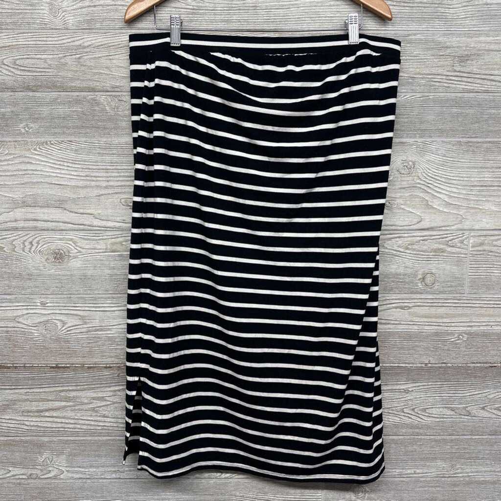 NEW Tube Midi Skirt Stripes XXL