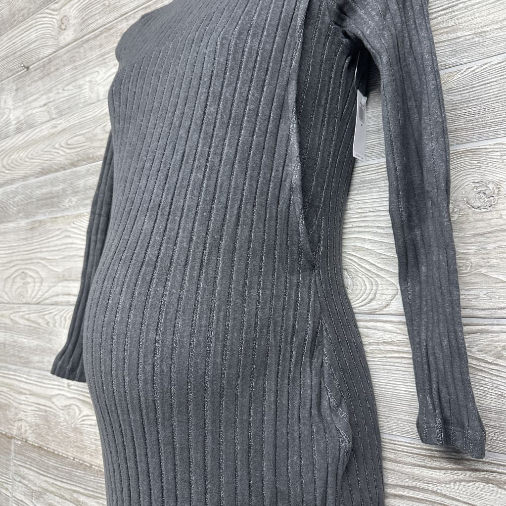 NEW Nursing Ribbed Dress XSmall