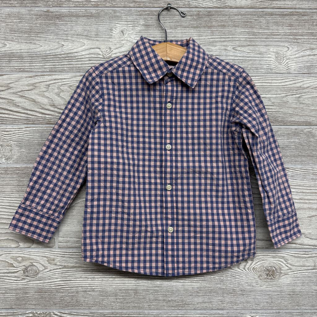 Gingham Button Up Shirt 3t