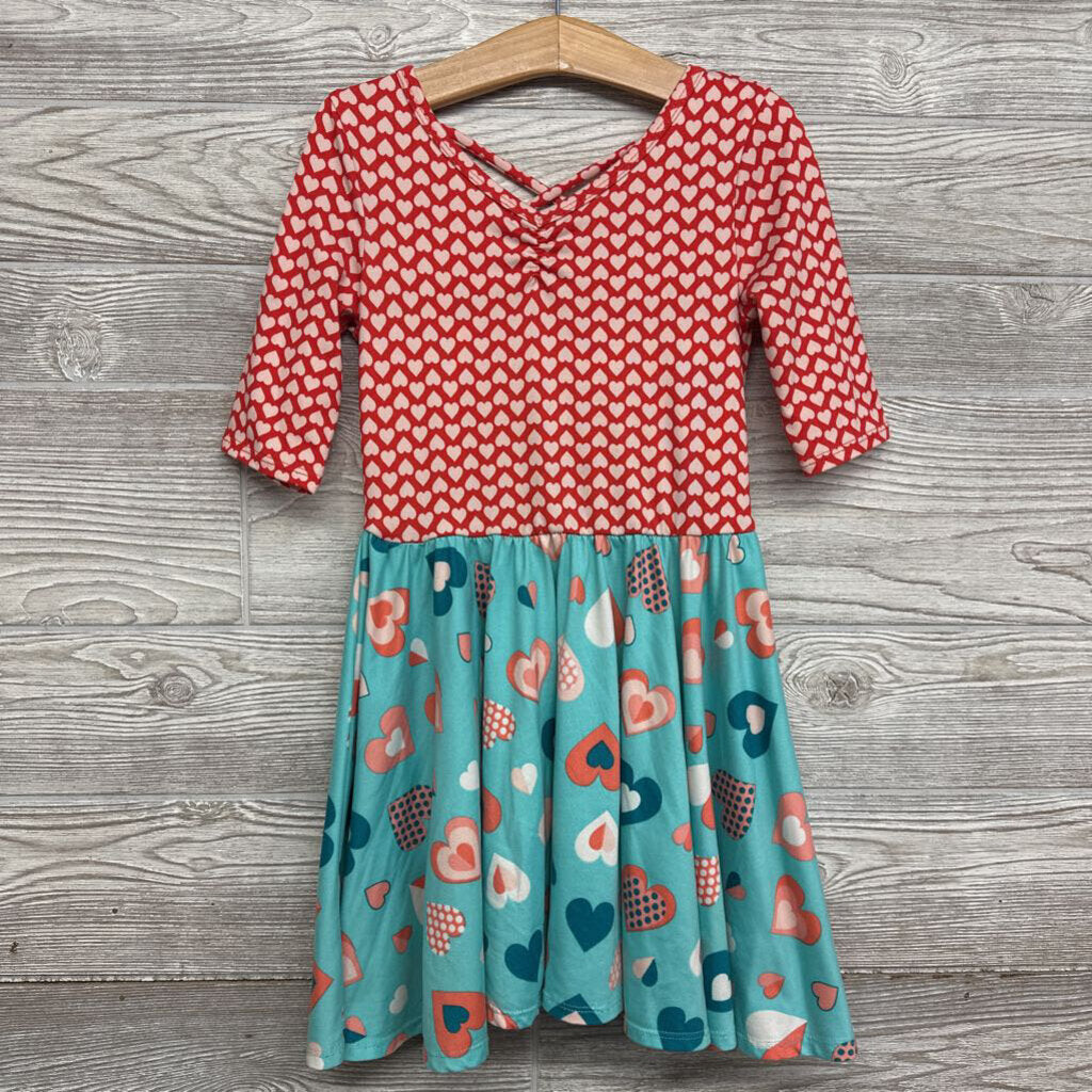 LS Dress Hearts 5-6