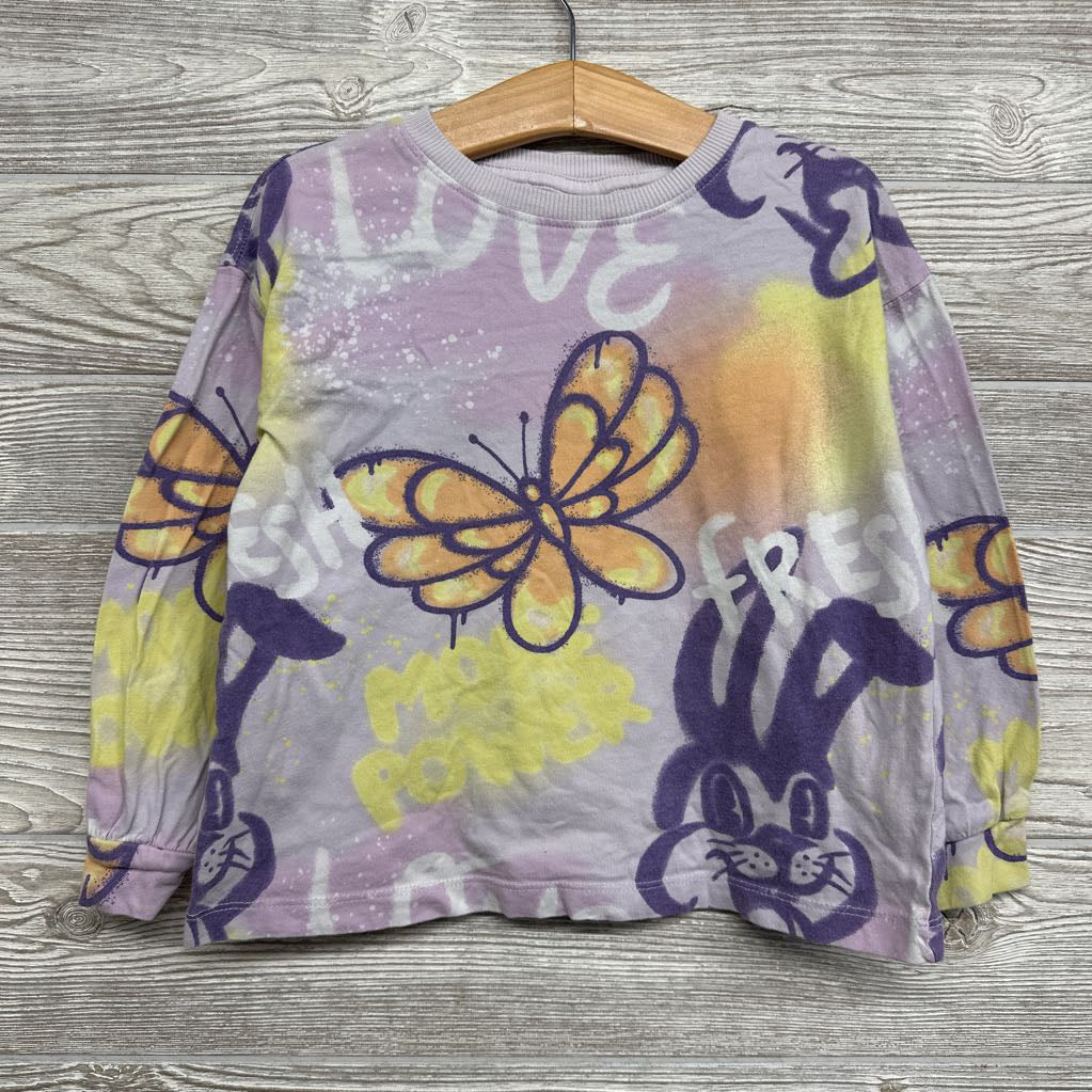 Crew Shirt LS Butterfly 8
