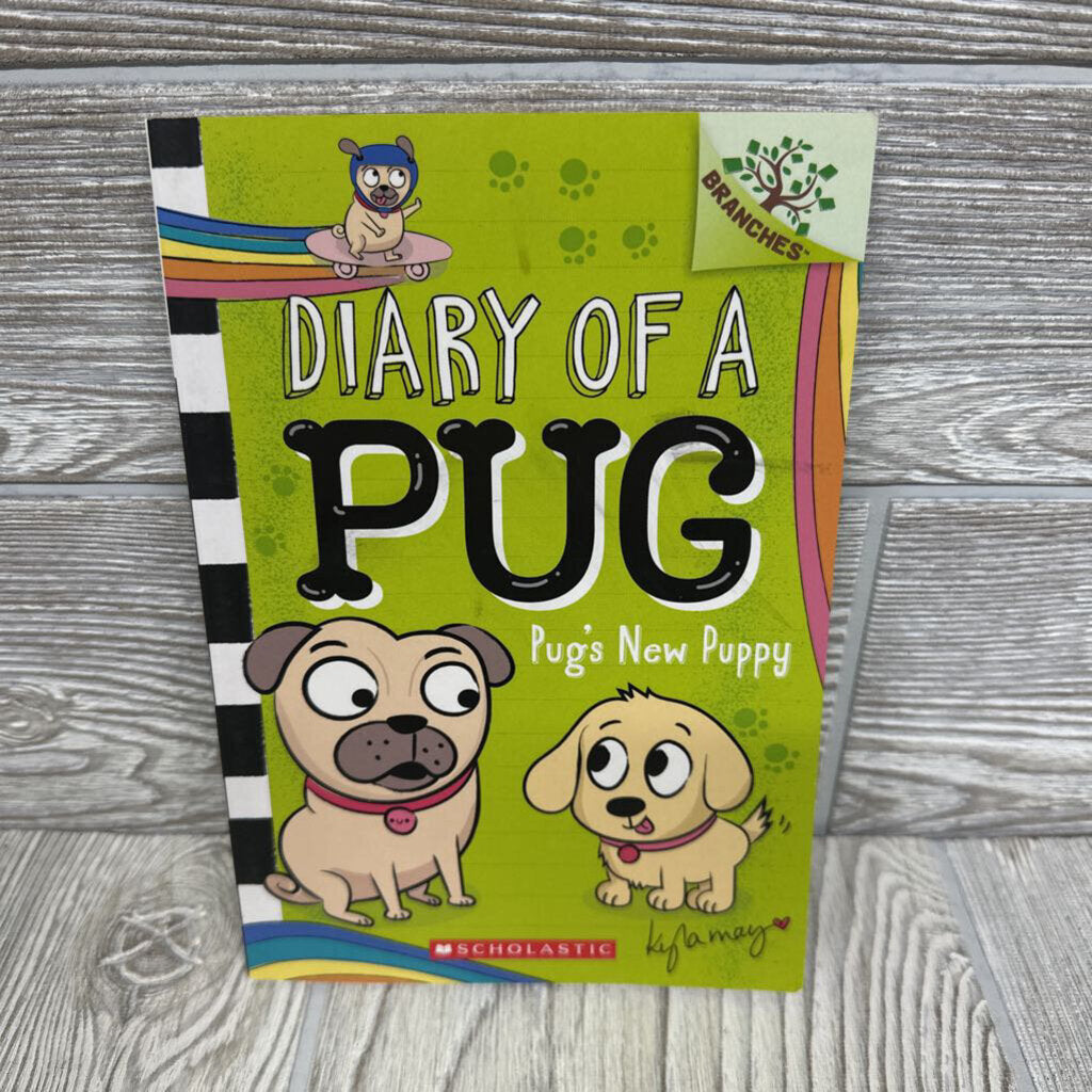 Diary Of A Pug - Pug's New Puppy Chapter Book