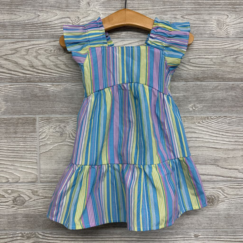 Tiered Dress & Bloomers Stripes 18m