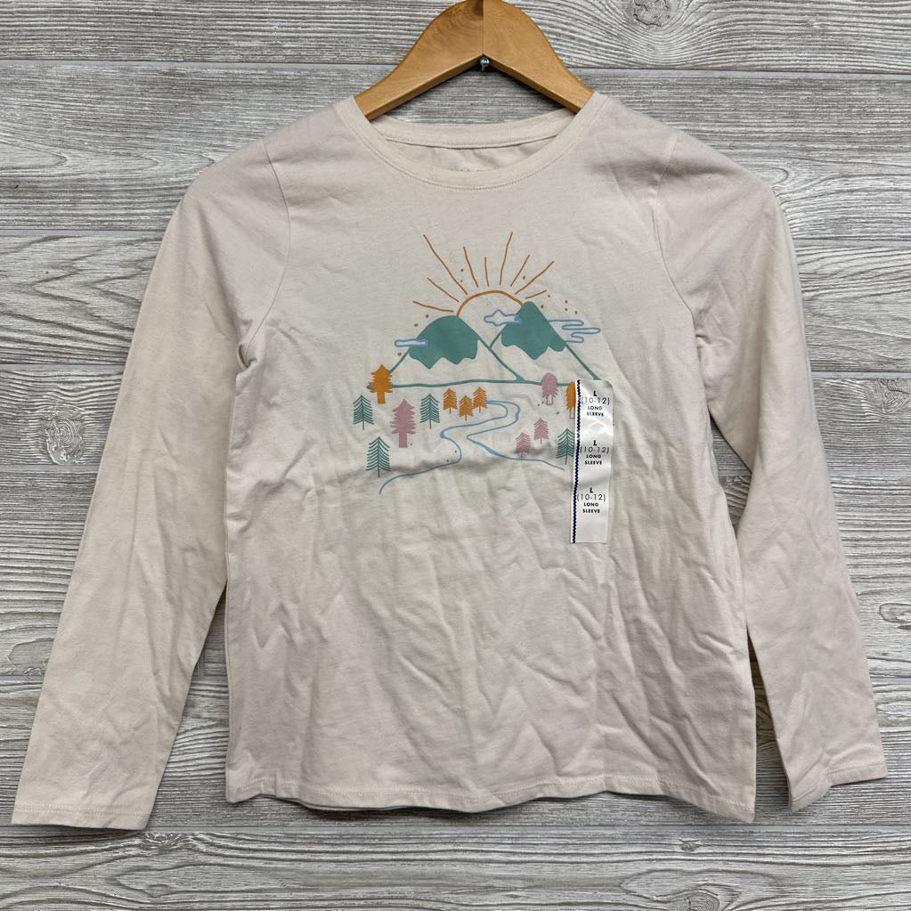 NEW LS Shirt Mountains Trees 10-12