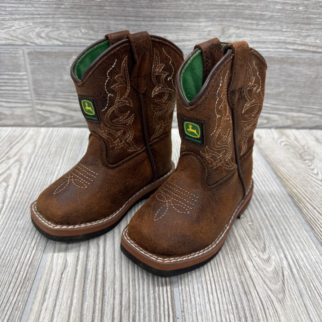 Mesquite Leather Broad Square Toe Boots 4c