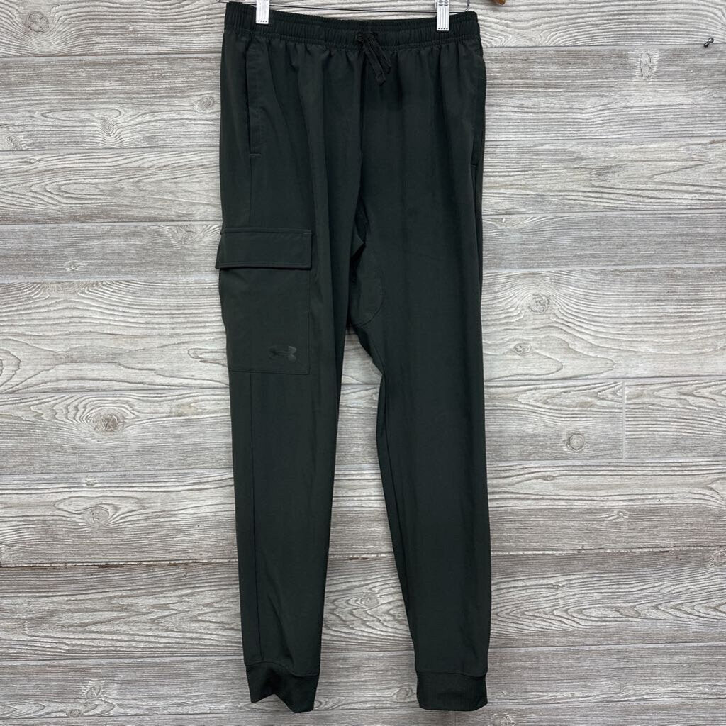 Woven Drawstring Cargo Jogger Pants 14