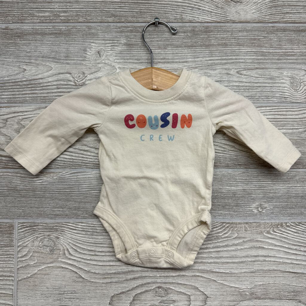 LS Bodysuit Cousin Crew nb
