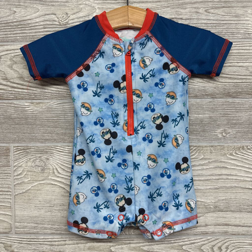 Swim Outfit Mickey Donald 0-3m