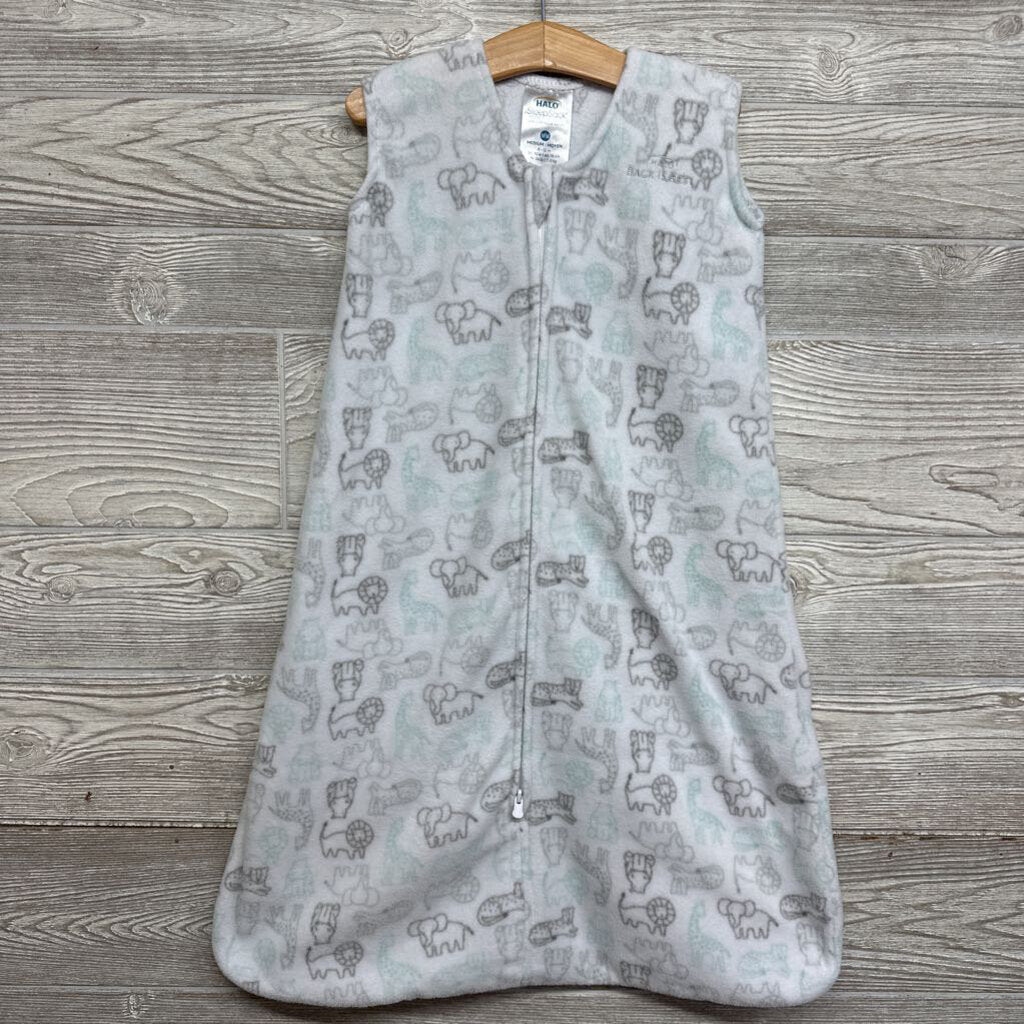 Fleece Sleep Sack Elephants Giraffes 6-12m