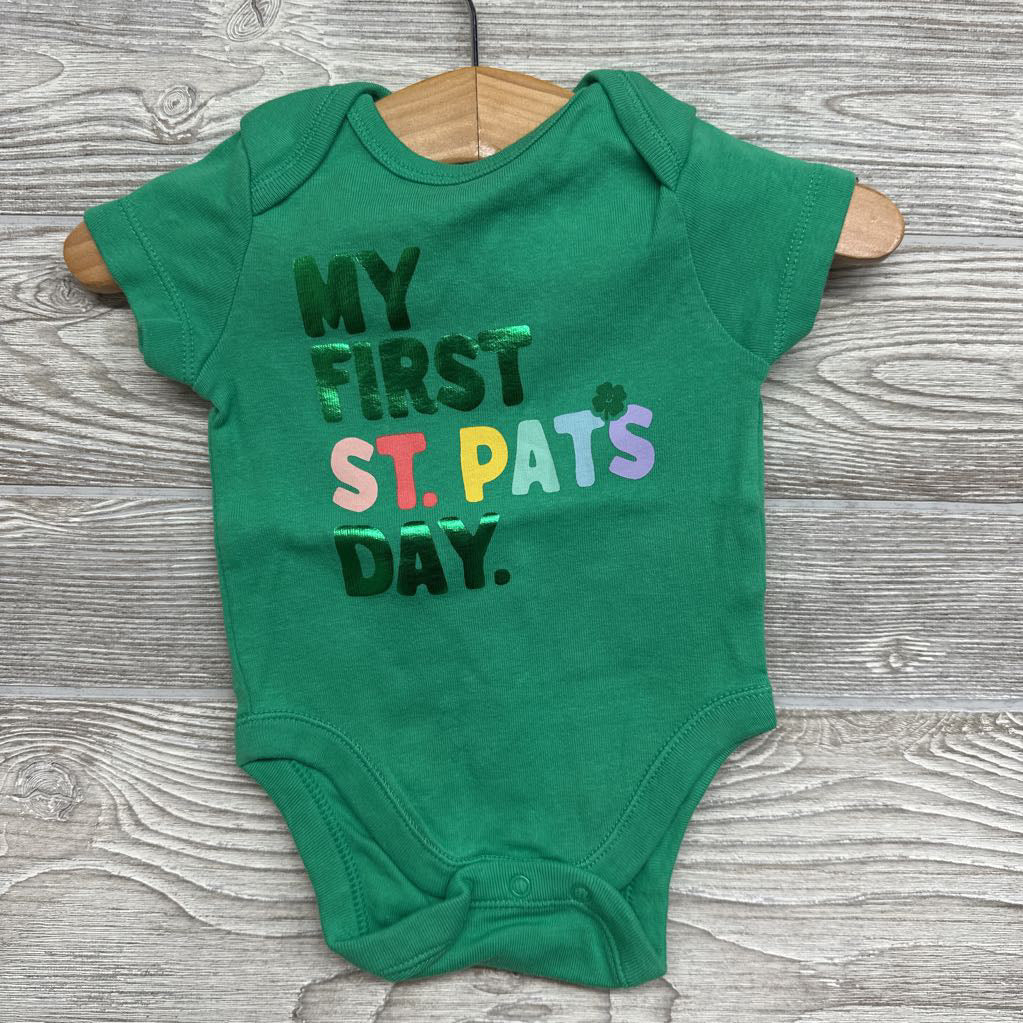 Bodysuit My First St. Pat's Day 0-3m