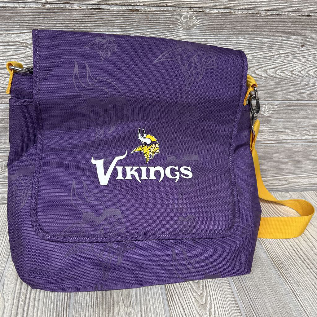 Minnesota Vikings Insulated Diaper/Tote Backpack