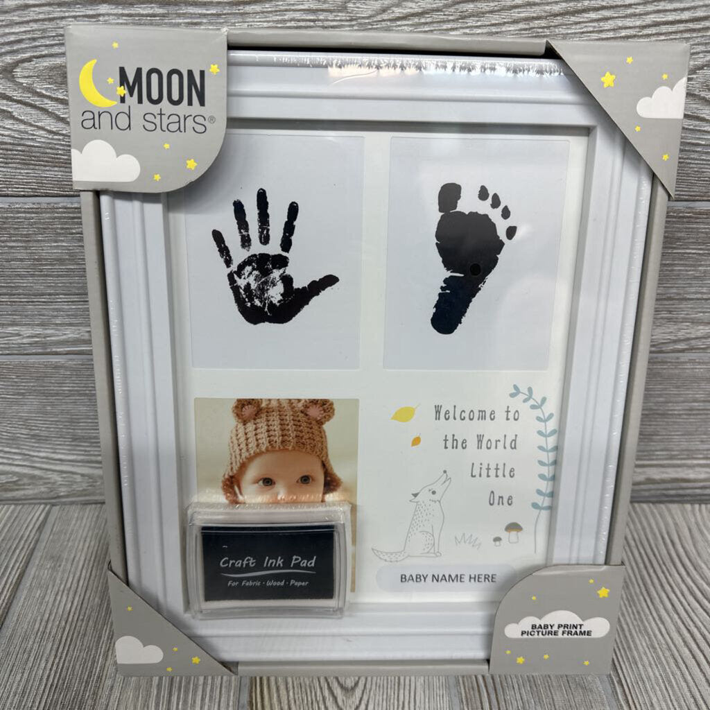 NEW Baby Print Picture Frame