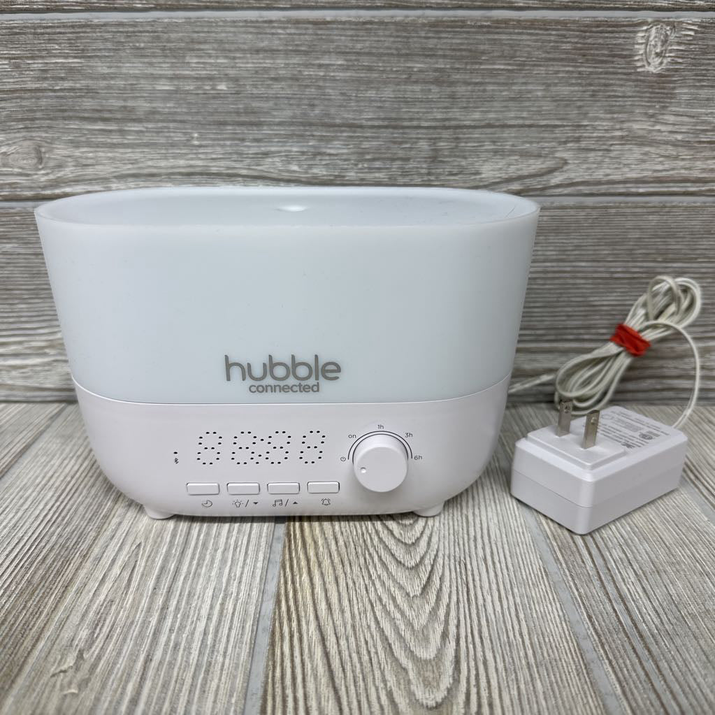 5-in-1 Humidifier with Aroma Diffuser, Bluetooth Speaker, Night Light and Digital Clock