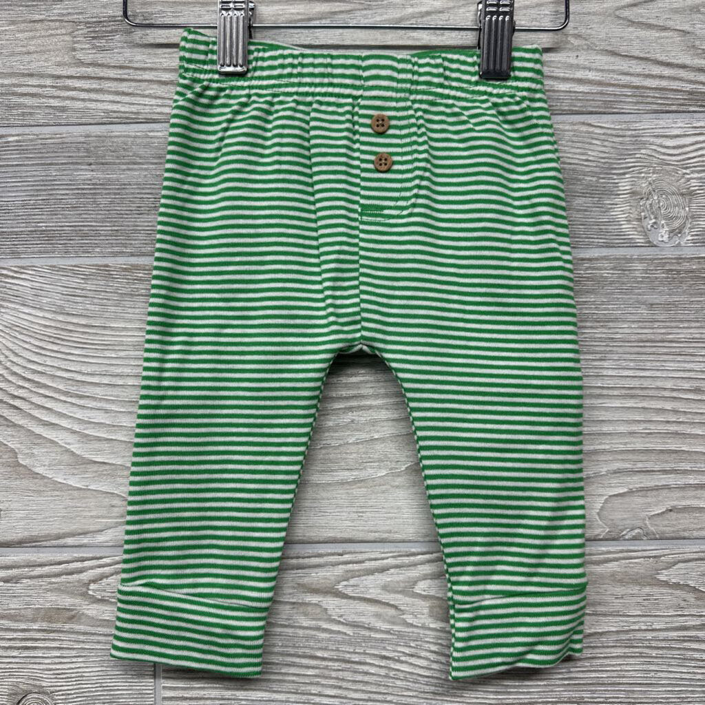 NEW LS Bodysuit & Pants My First St. Patrick's Day Stripes 6m