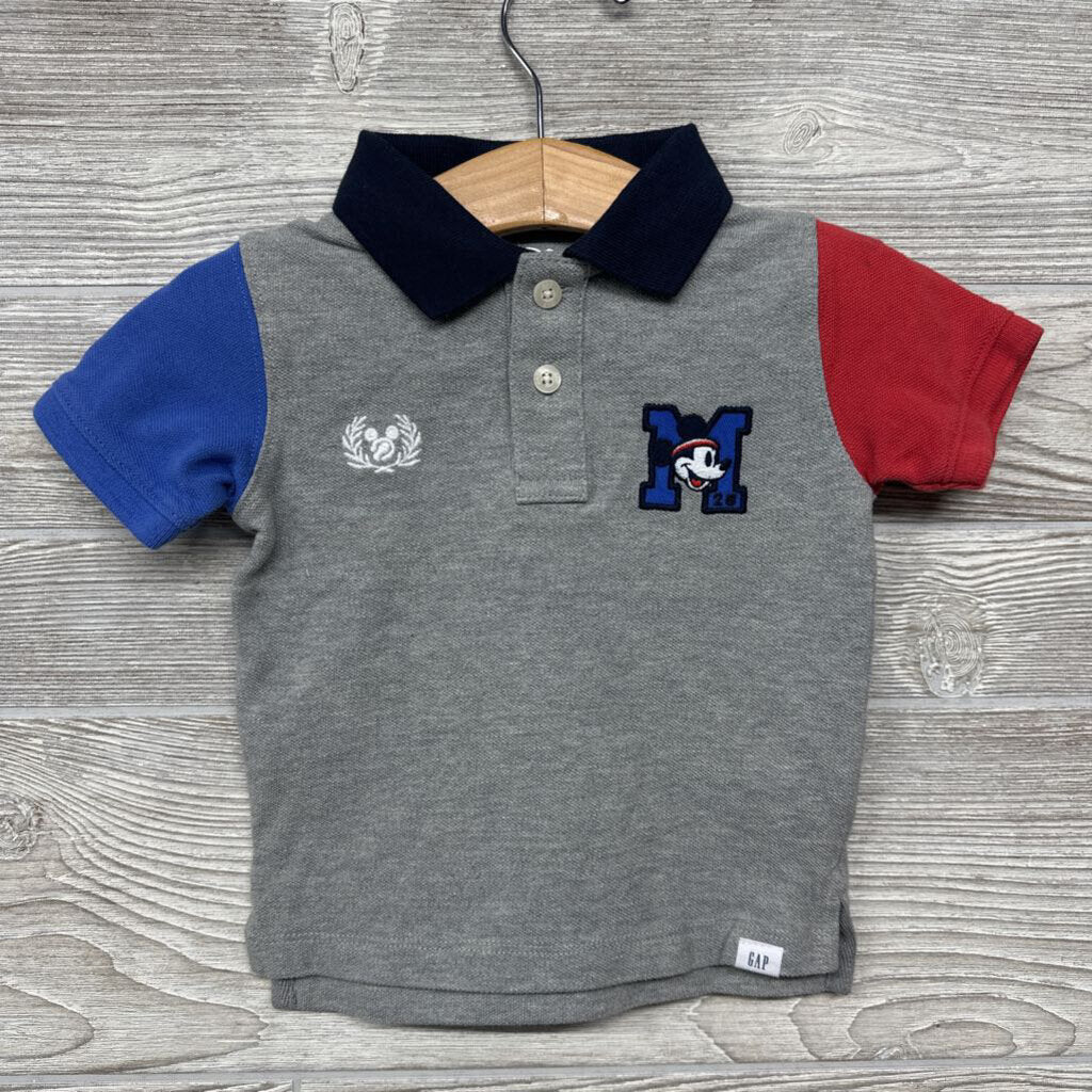 Polo Shirt Mickey Mouse 12-18m