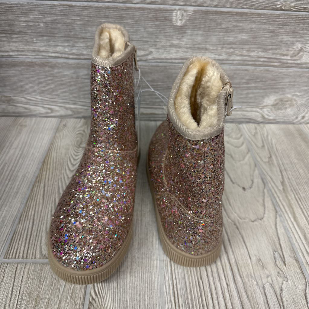 NEW Glitter Holland Cozy Boots 5y