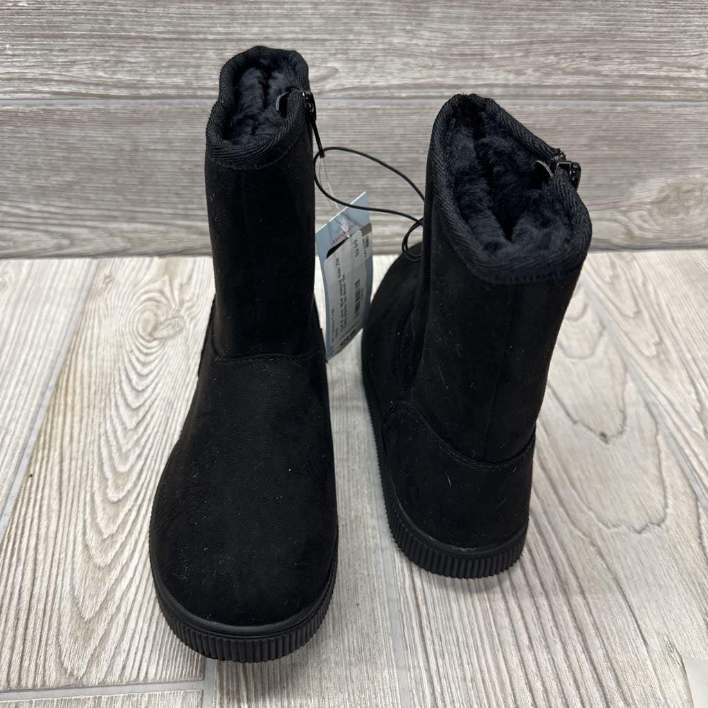 NEW Holland Side Zip Cozy Boots 13c