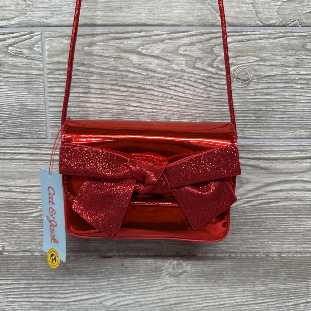 NEW Glitter Bow Purse