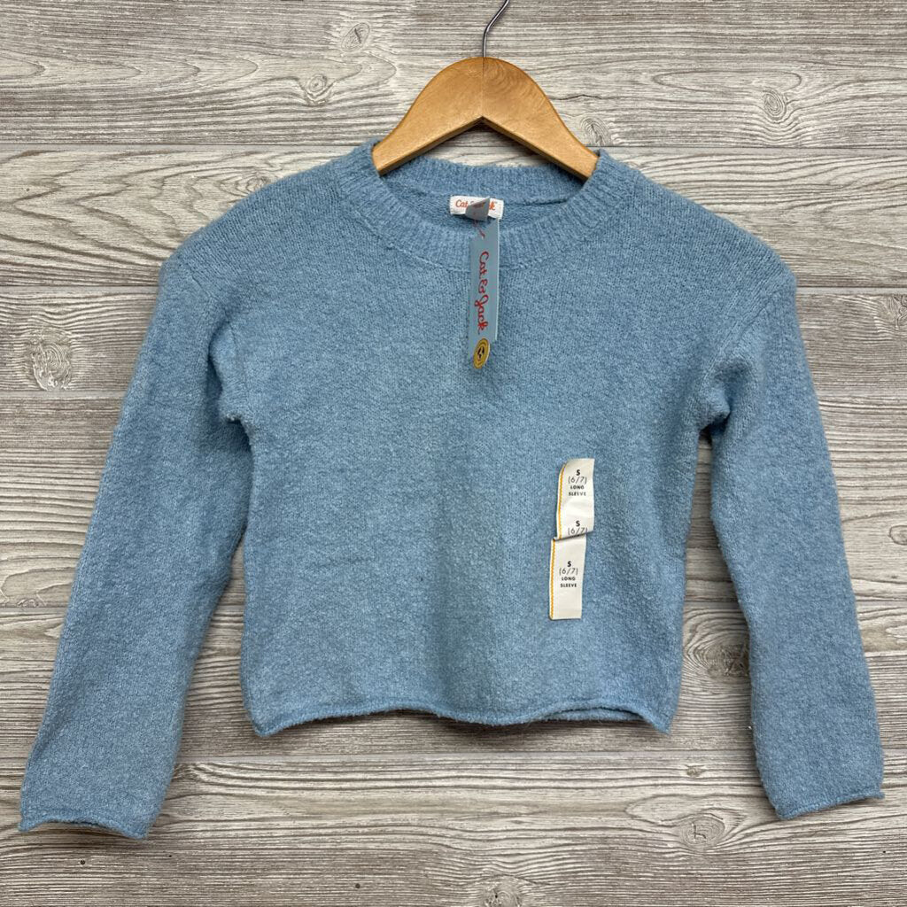 NEW Mock Neck Cozy Sweater 6-7