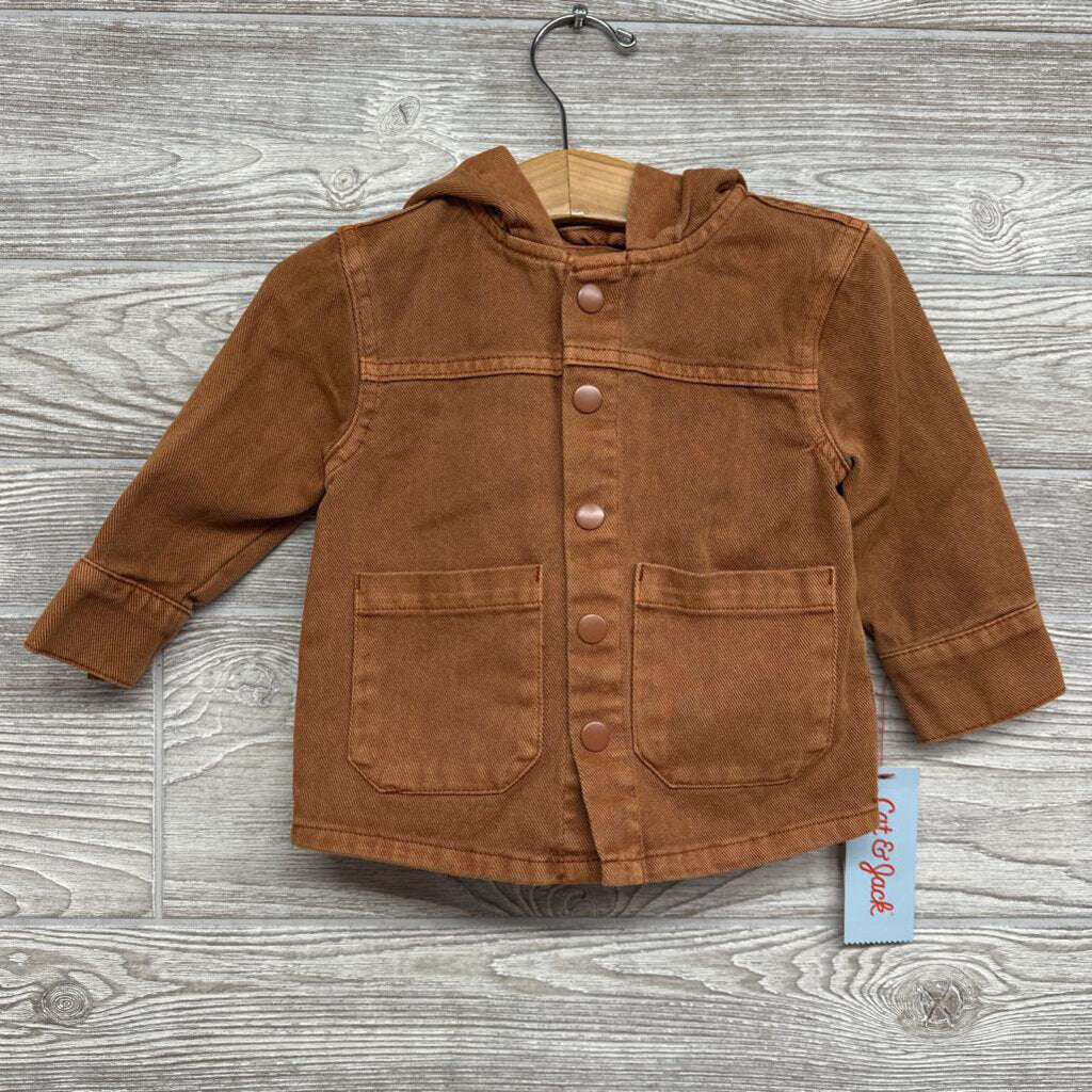 NEW Snap Jacket W/ Hood 12M