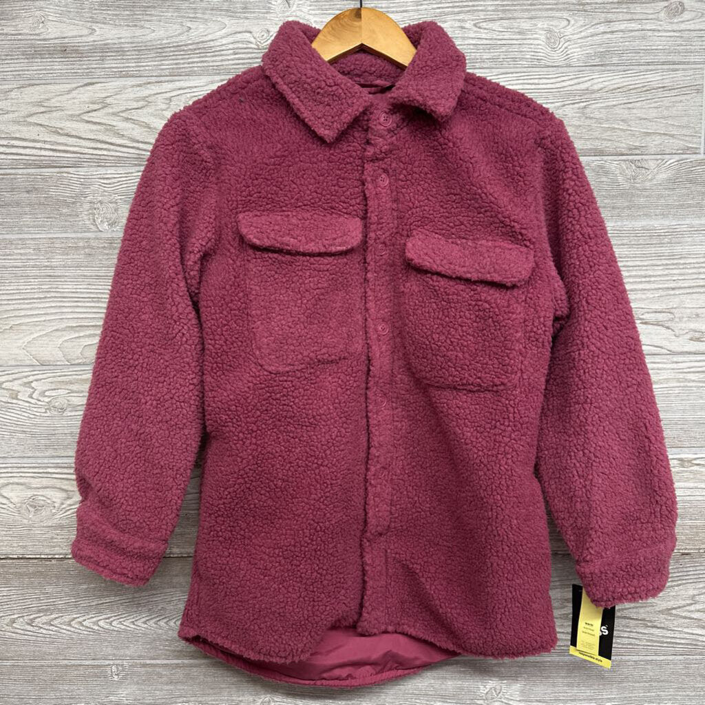 NEW Snap Sherpa Shacket 14