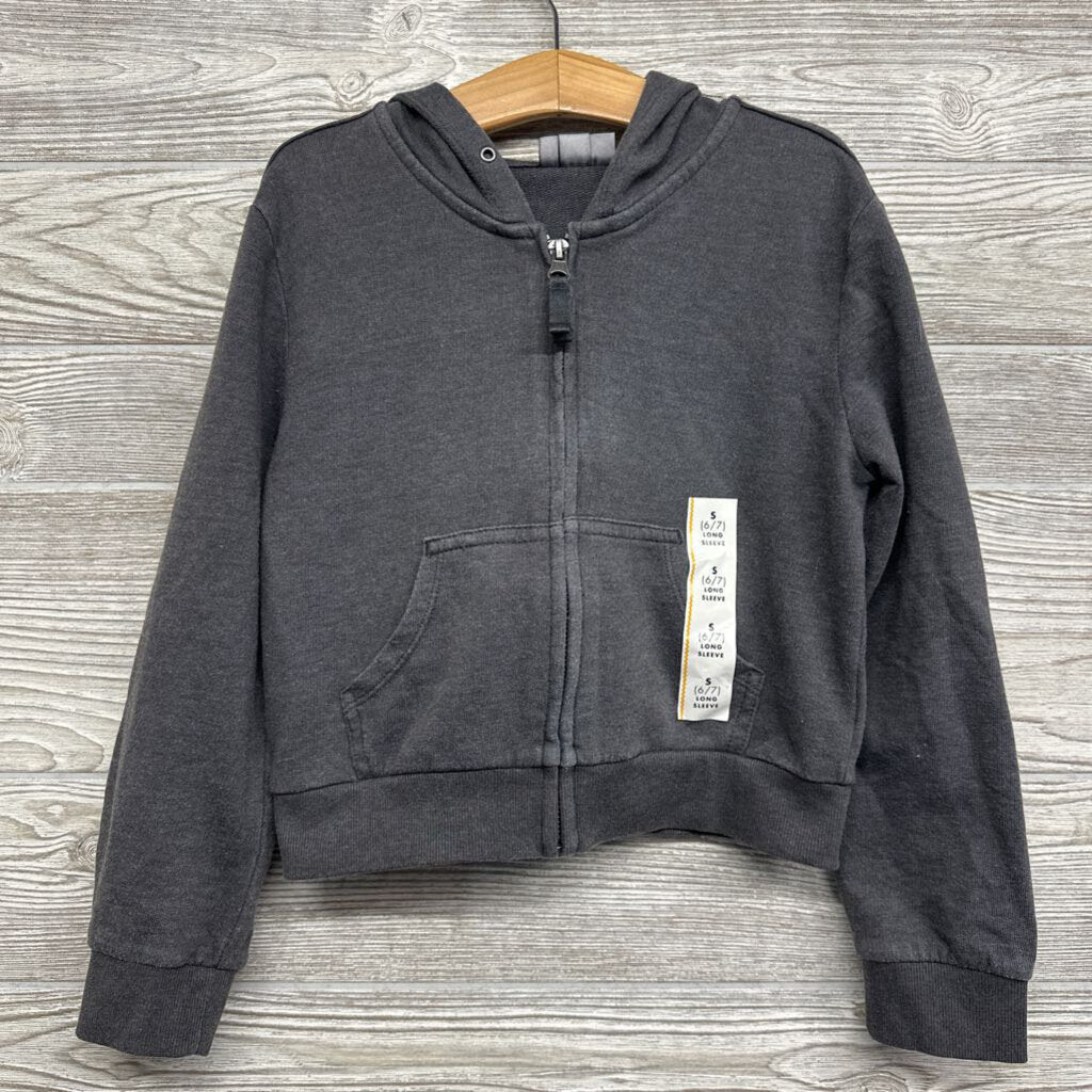 NEW Crop Full Zip Hoodie 6-7