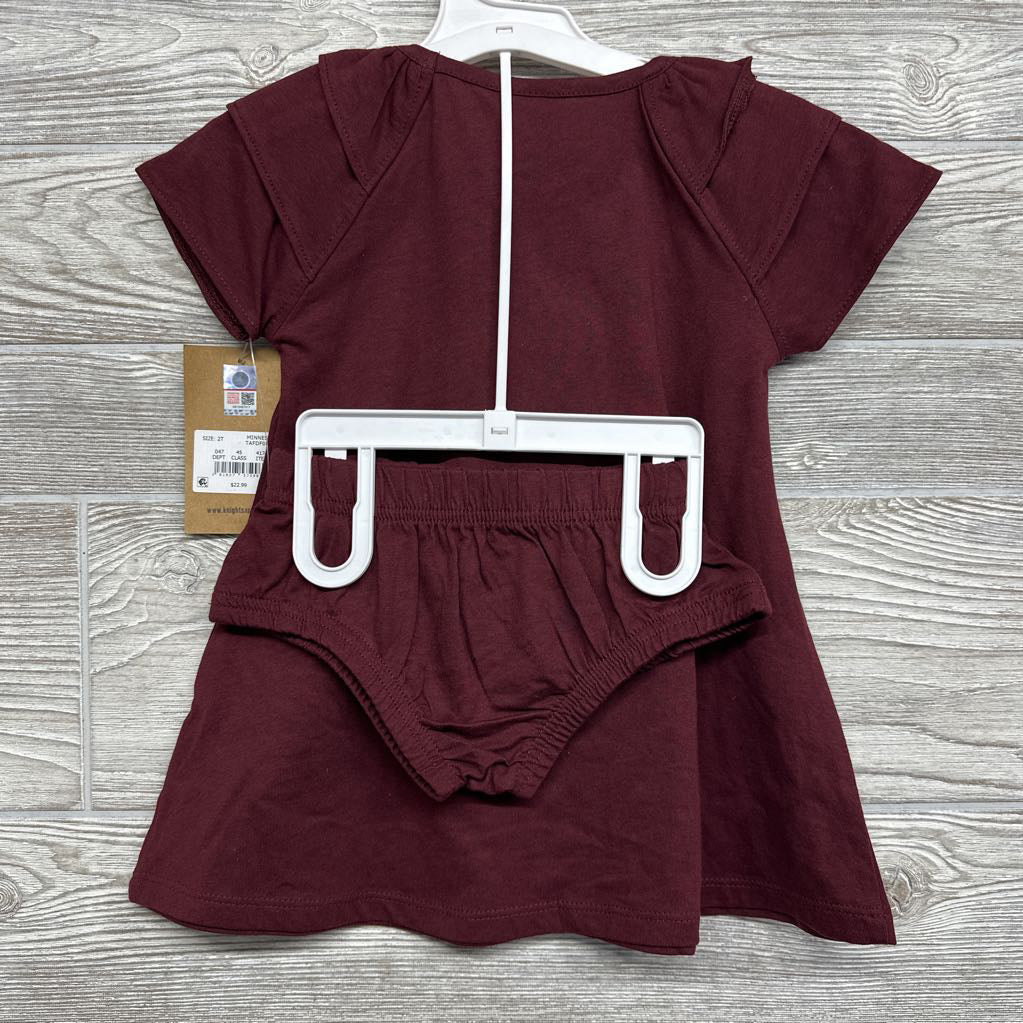 NEW Dress & Bloomers I Heart My Minnesota Golden Gophers 2t