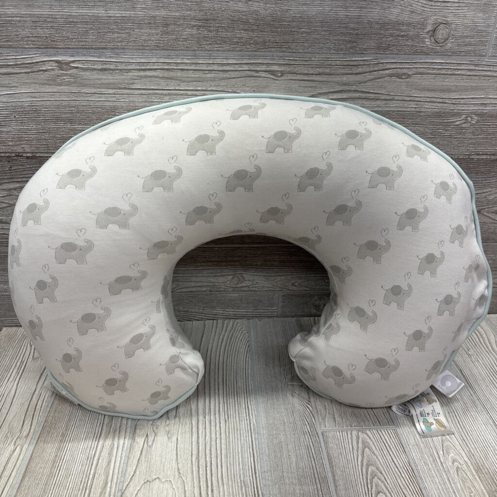 Nursing Pillow & Jersey Elephant Cover