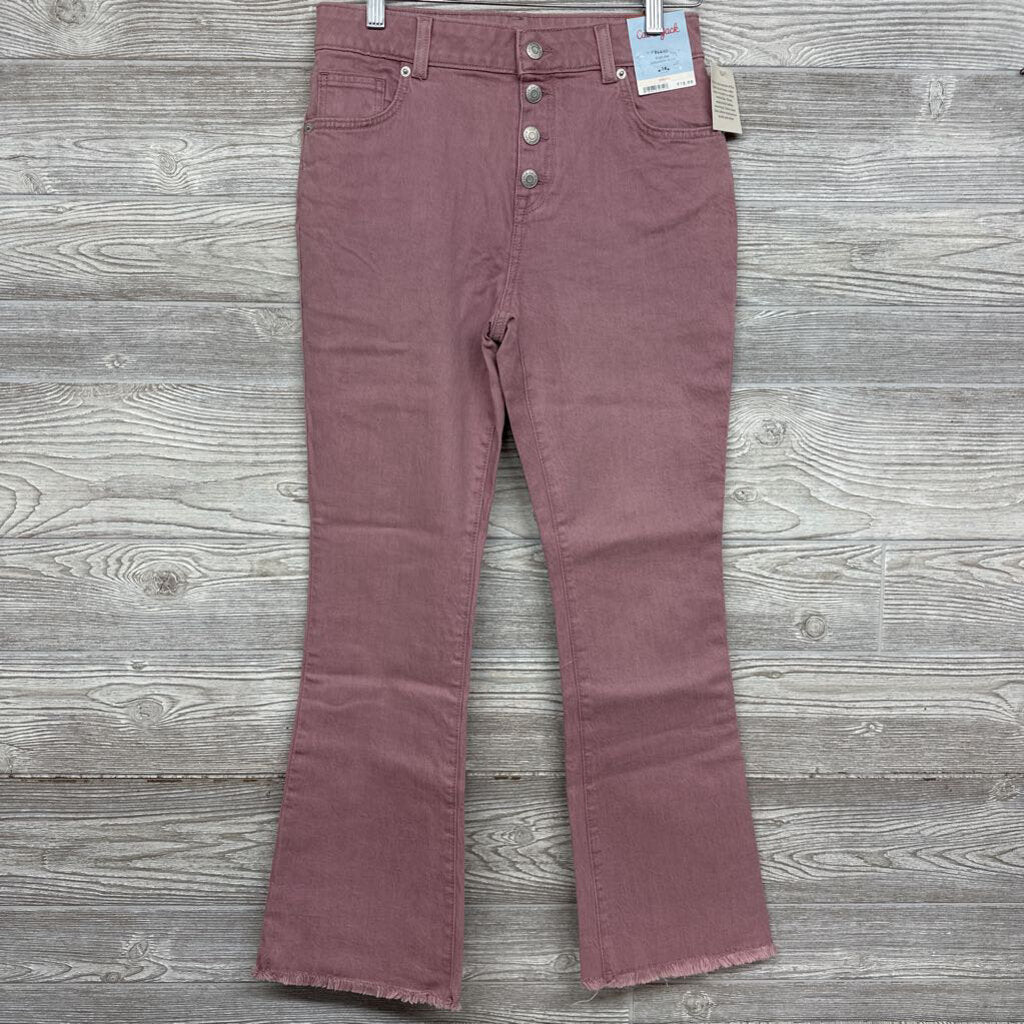 NEW Button Fly Flare Jeans 16