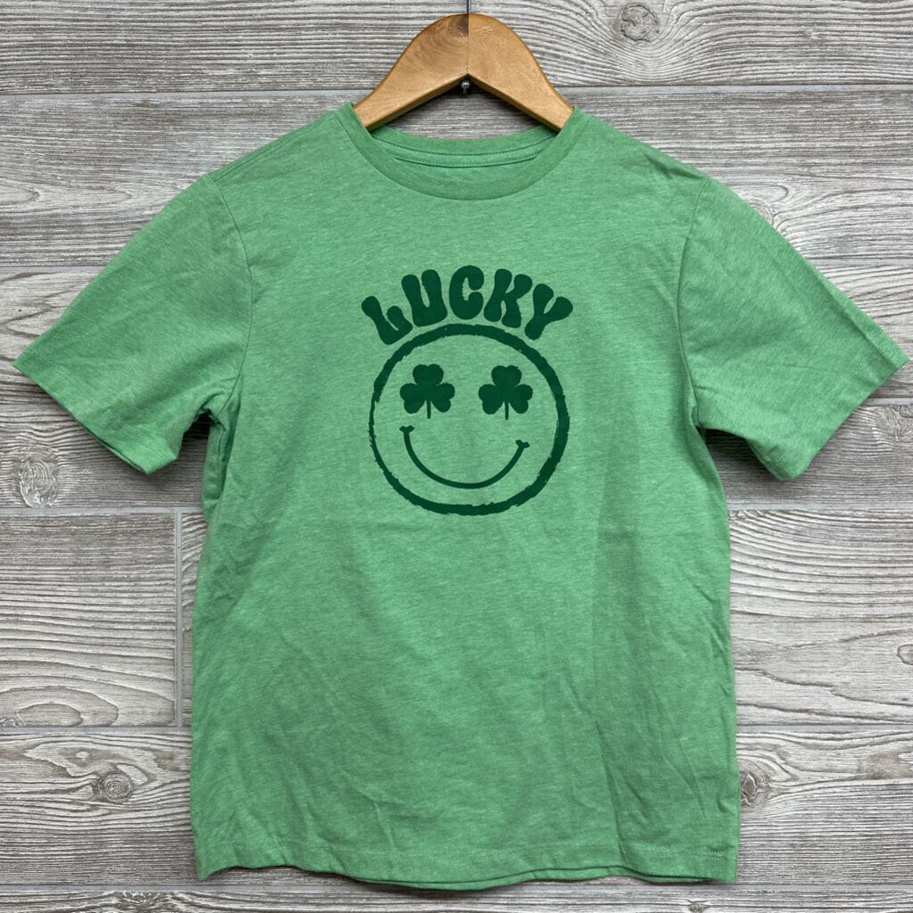 Shirt Lucky Smiley Face 10-12
